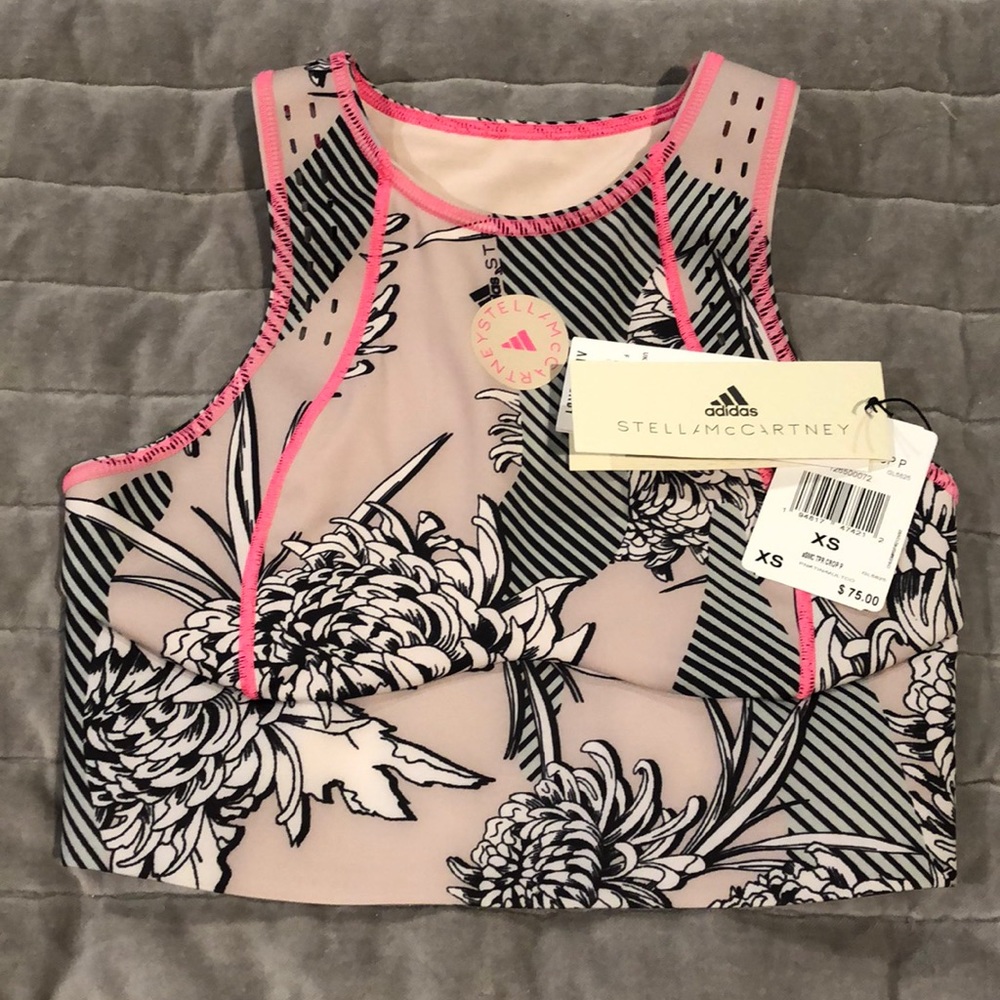 💥PRICE IS FIRM💥NWT—Stella McCartney for Adidas Aeroready Sports Bra, Size XS